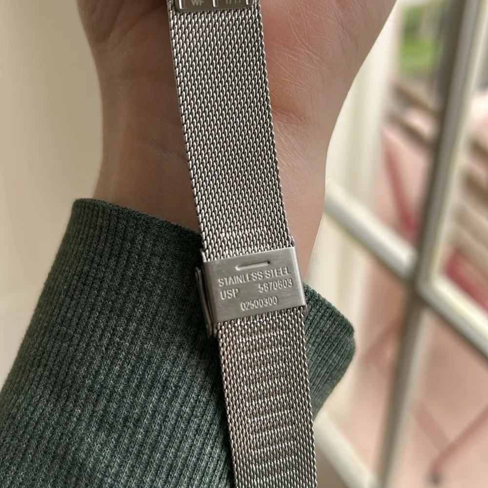 Skagen Smart Watch Silver Mesh Strap Watch